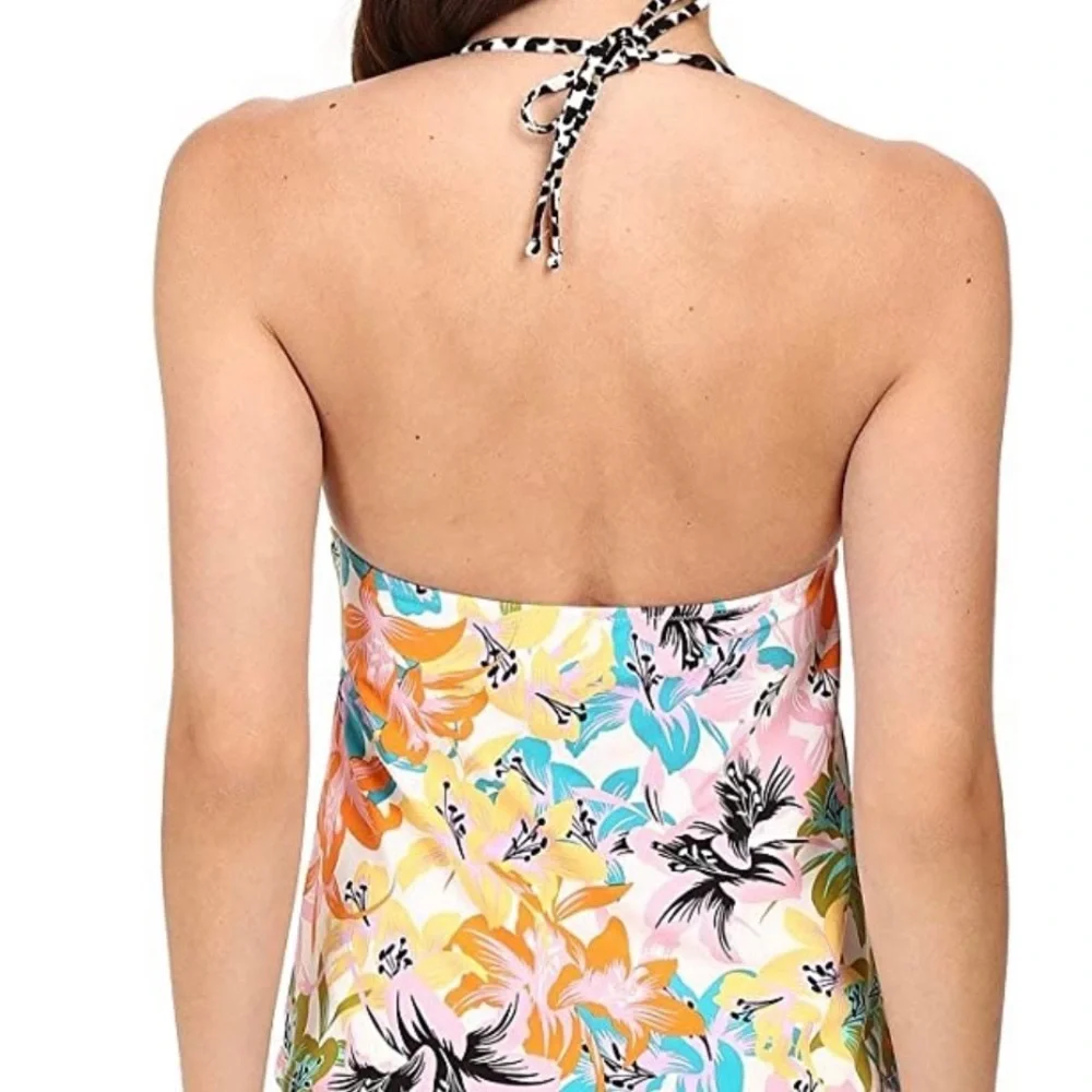 NWT Nanette Lepore Copa Cubans Honey Tankini‎ Top